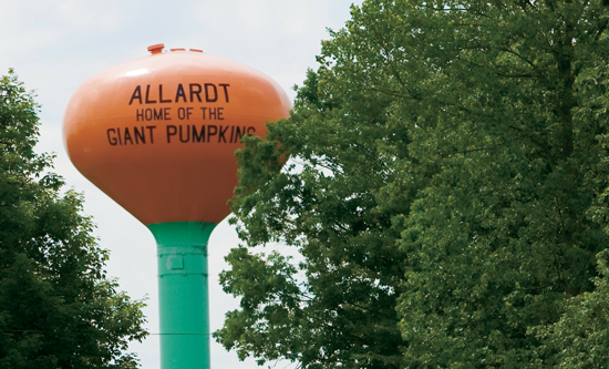 Allardt, TN: Home of Giant Pumpkins