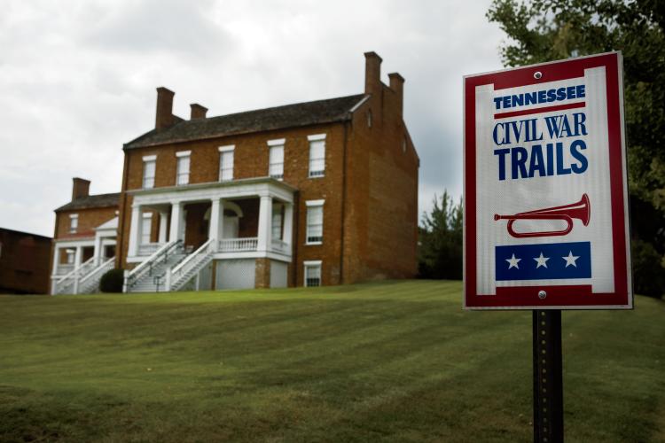 The Dickson-Williams mansion in Greeneville, TN is part of the TN Civil War Trails