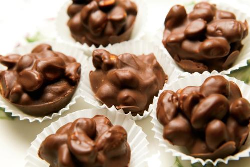 Double Chocolate Nut Clusters