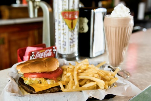 Soda Pop Junction, Burger, cheeseburger