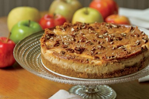 Apple Caramel Cheesecake Recipe