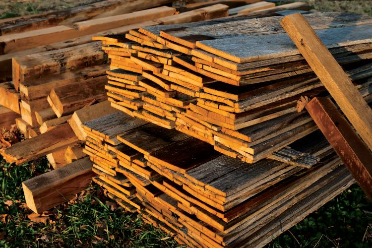 Lumber from Eagle Reclaimed Lumber in Murfreesboro, Tennessee