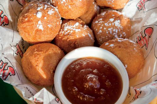Apple Fritters from Applewood Restaurant in Sevierville, Tennessee