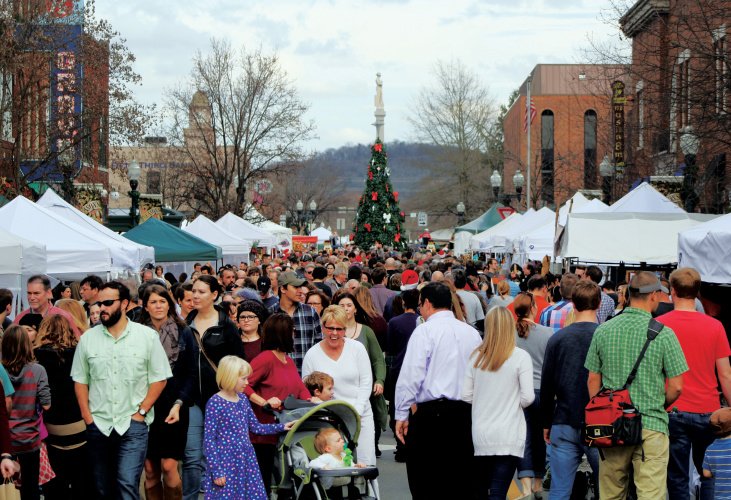 Dickens of a Christmas in downtown Franklin
