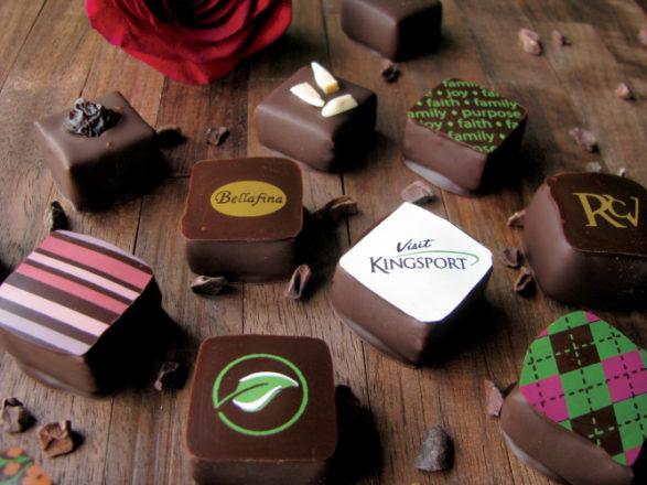 Bellafina Chocolates, custom logo