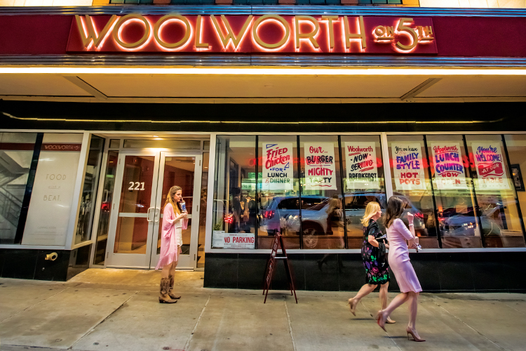 Tennessee Civil Rights Trail; Woolworth on 5th