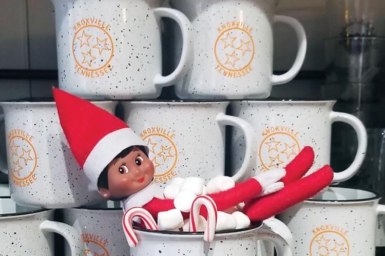 Elf on the Shelf Scavenger Hunt; Tennessee Christmas events