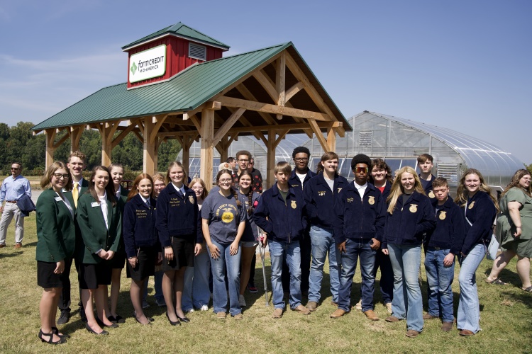 Farm Credit Mid-America Pavillion and Greenhouses Grand Opening